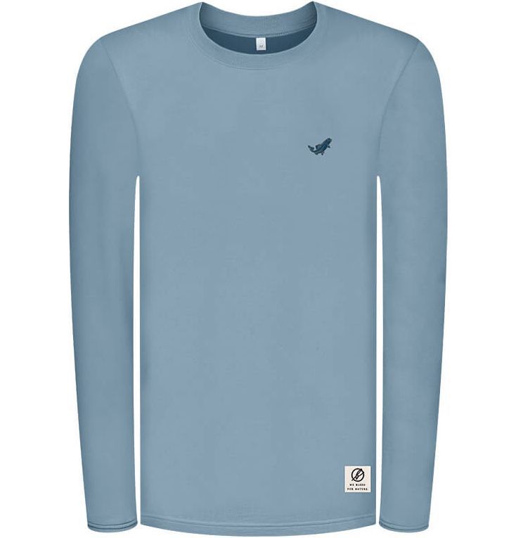 Weiches Super Active Forestfibre Longsleeve in Hellblau