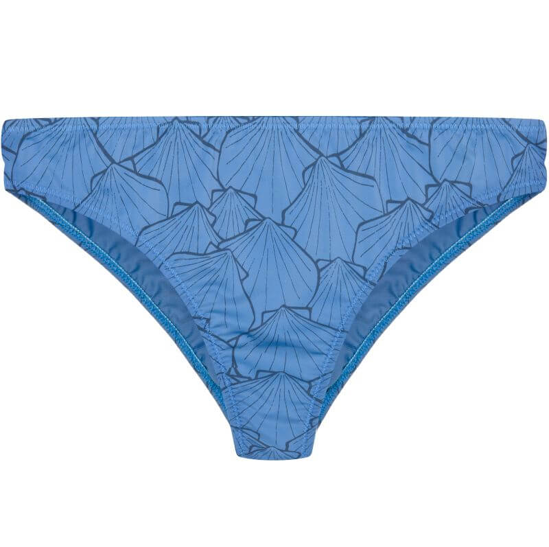Modische Triangle-Bikini-Hose in Blau