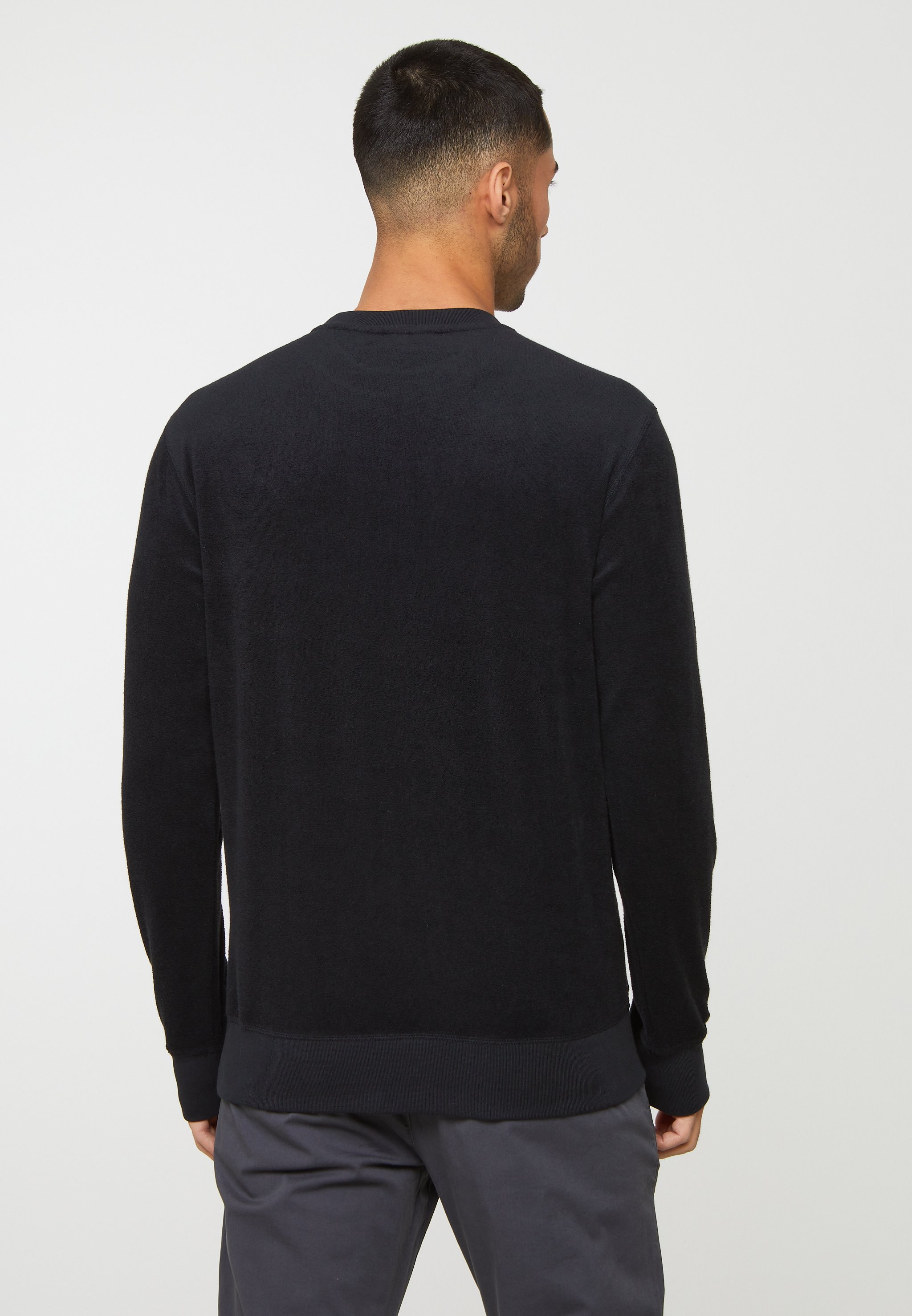 Frottee-Sweatshirt RAMSONS black