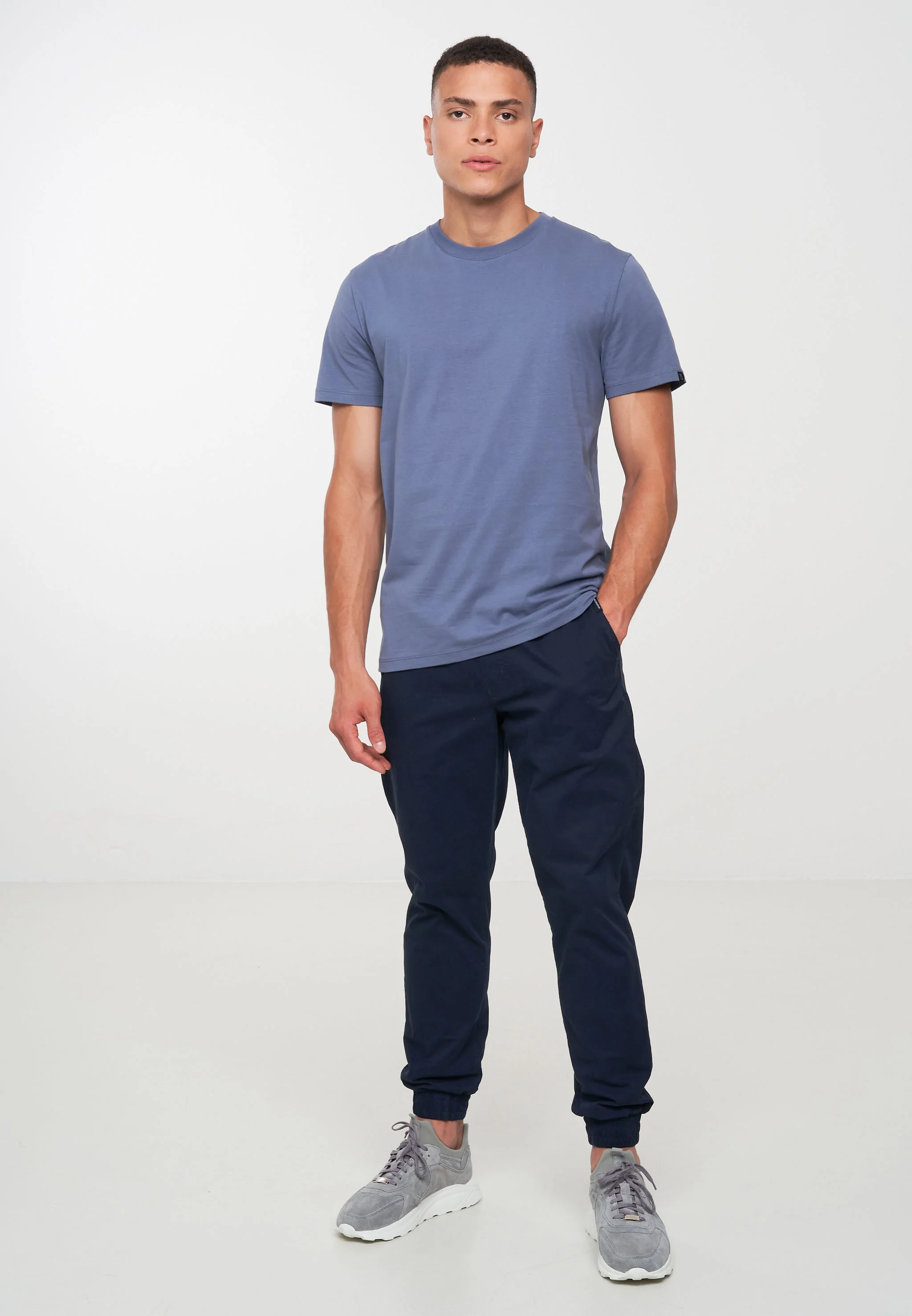 Basic Shirt AGAVE denim blue
