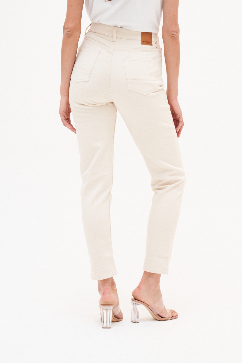 Jeans Nora - Loose Tapered - Undyed
