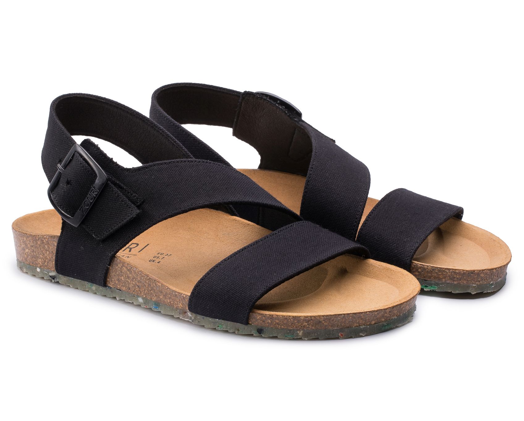 Vegane Sandalen SEA Black