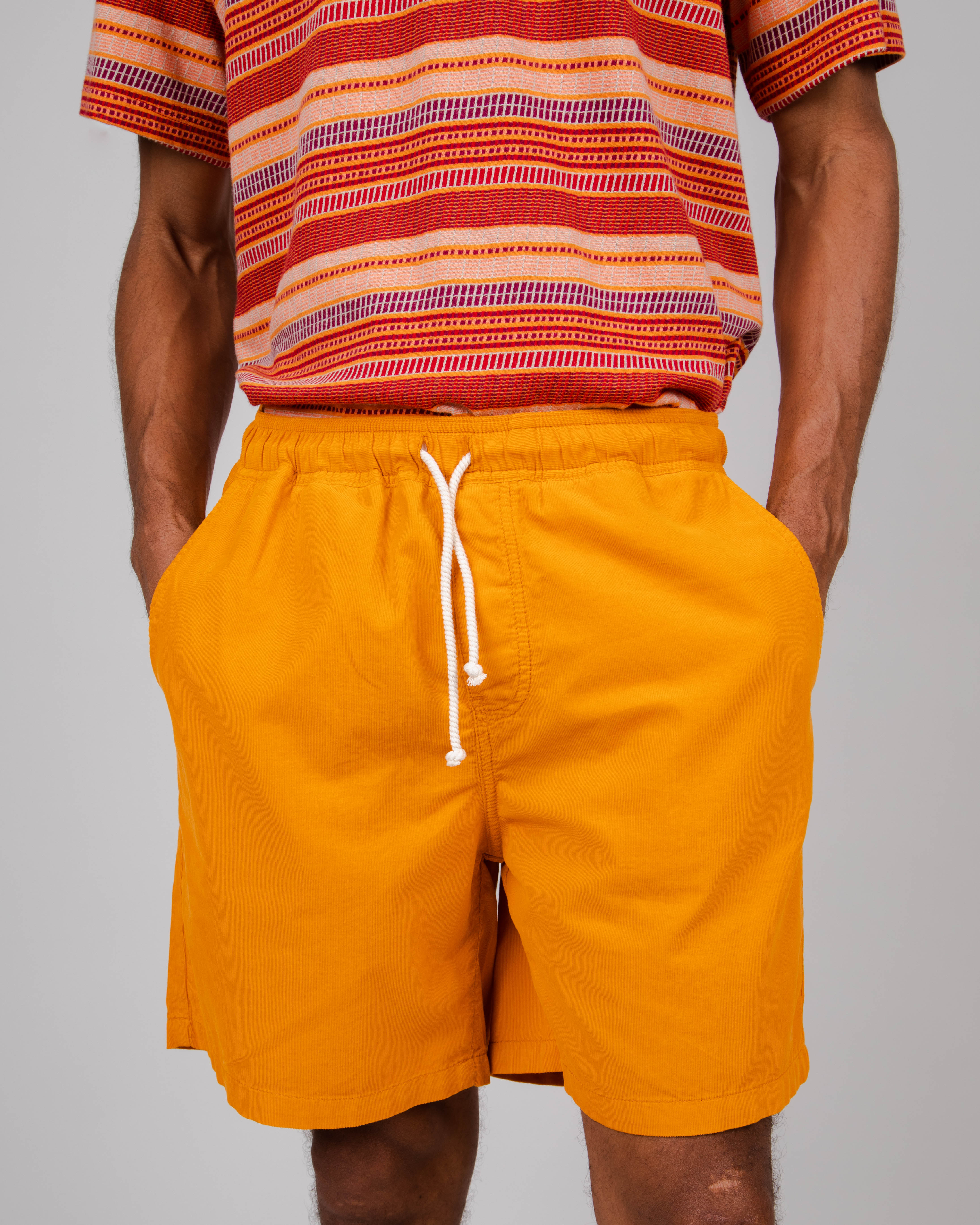 Summer Shorts Baby Cord Orangine
