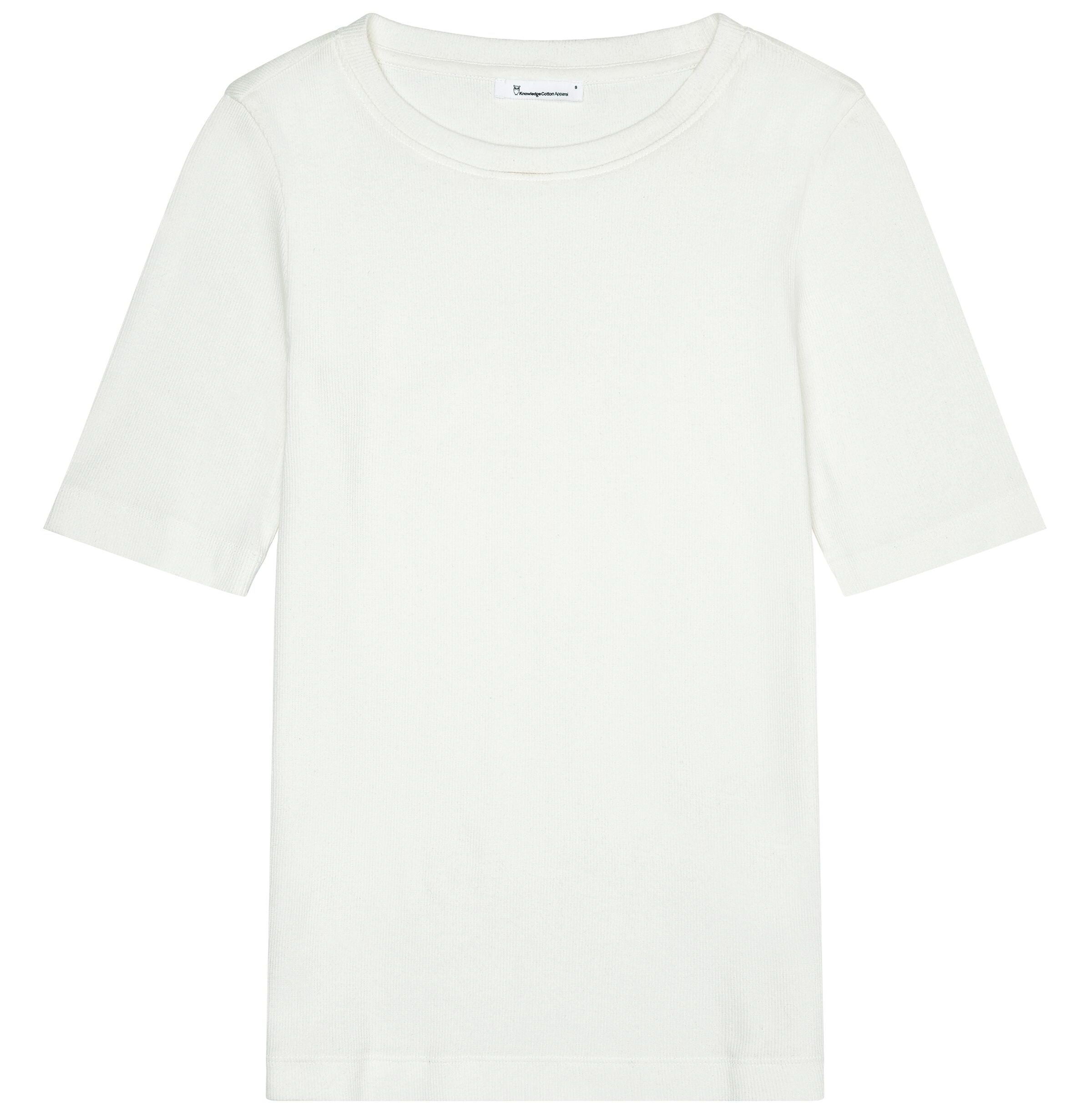 T-Shirt Rib Star White