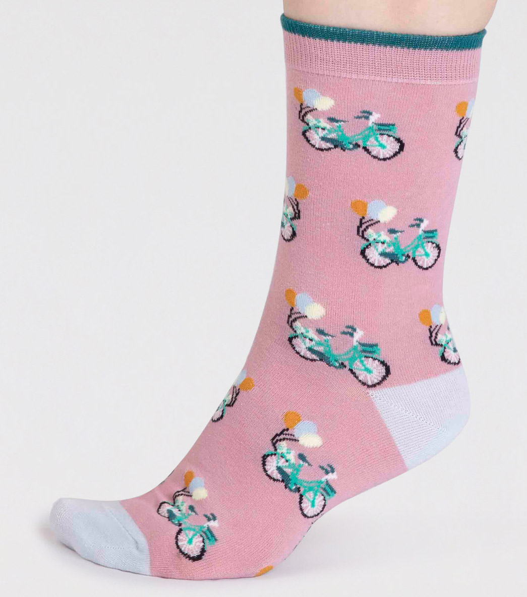 Socken Akia Bike Petal Pink