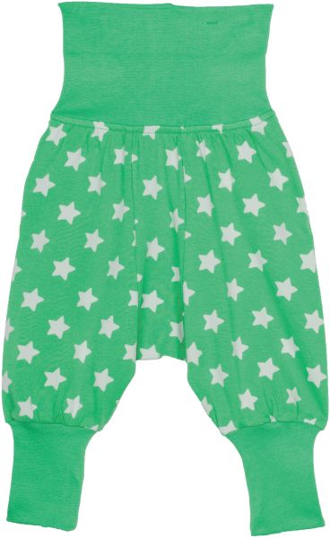 Grüne Baby-Hose mit Sternen