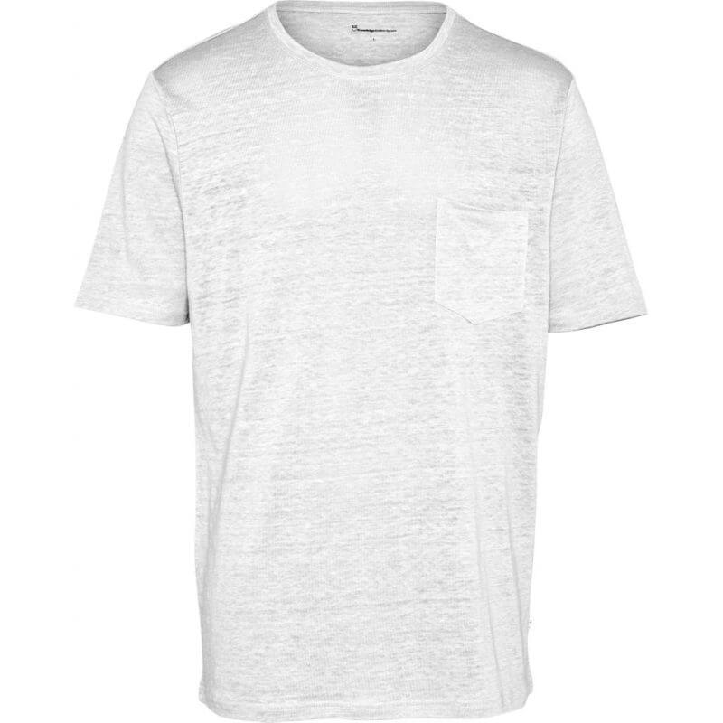 Leichtes Leinen-Shirt für Herren bright white