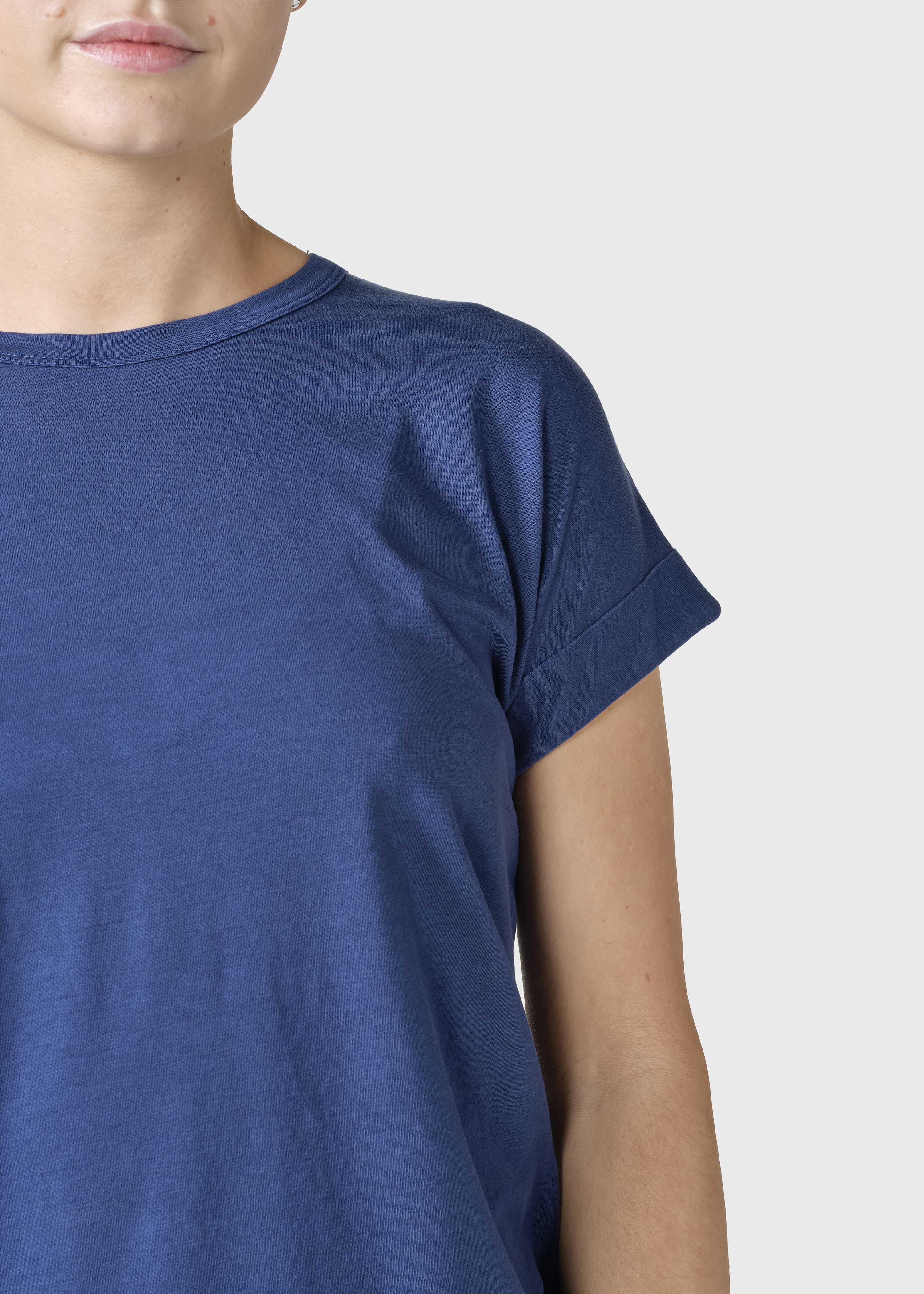 Basic T-Shirt Sigrid tee Ocean