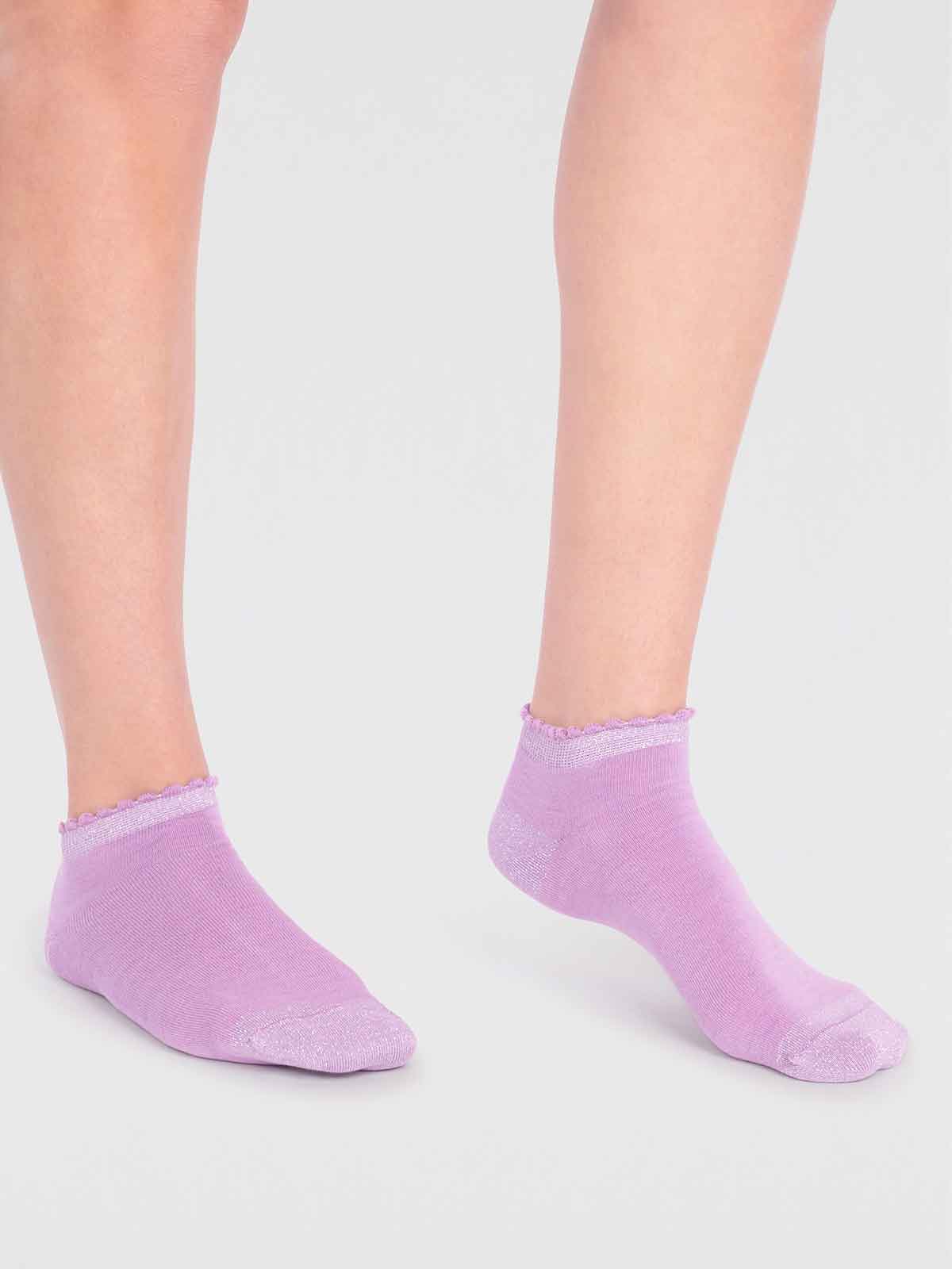 Sneaker-Socken Ariella Ankle Socks Lavender Purple