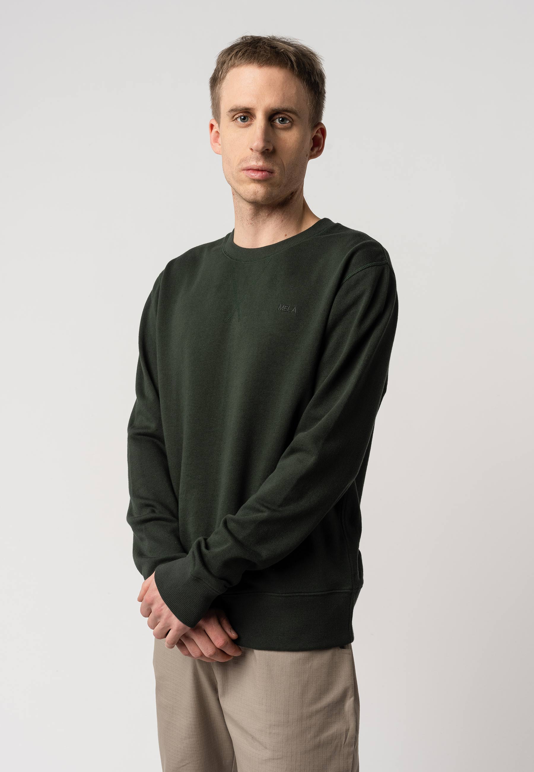Sportliches Sweatshirt ADIL dark green