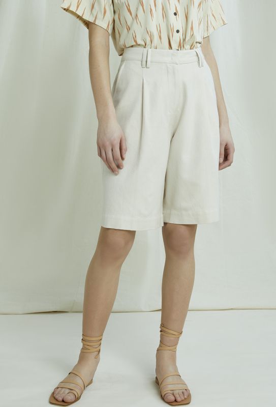 Modische Workwear-Shorts für Damen Polly in Fog