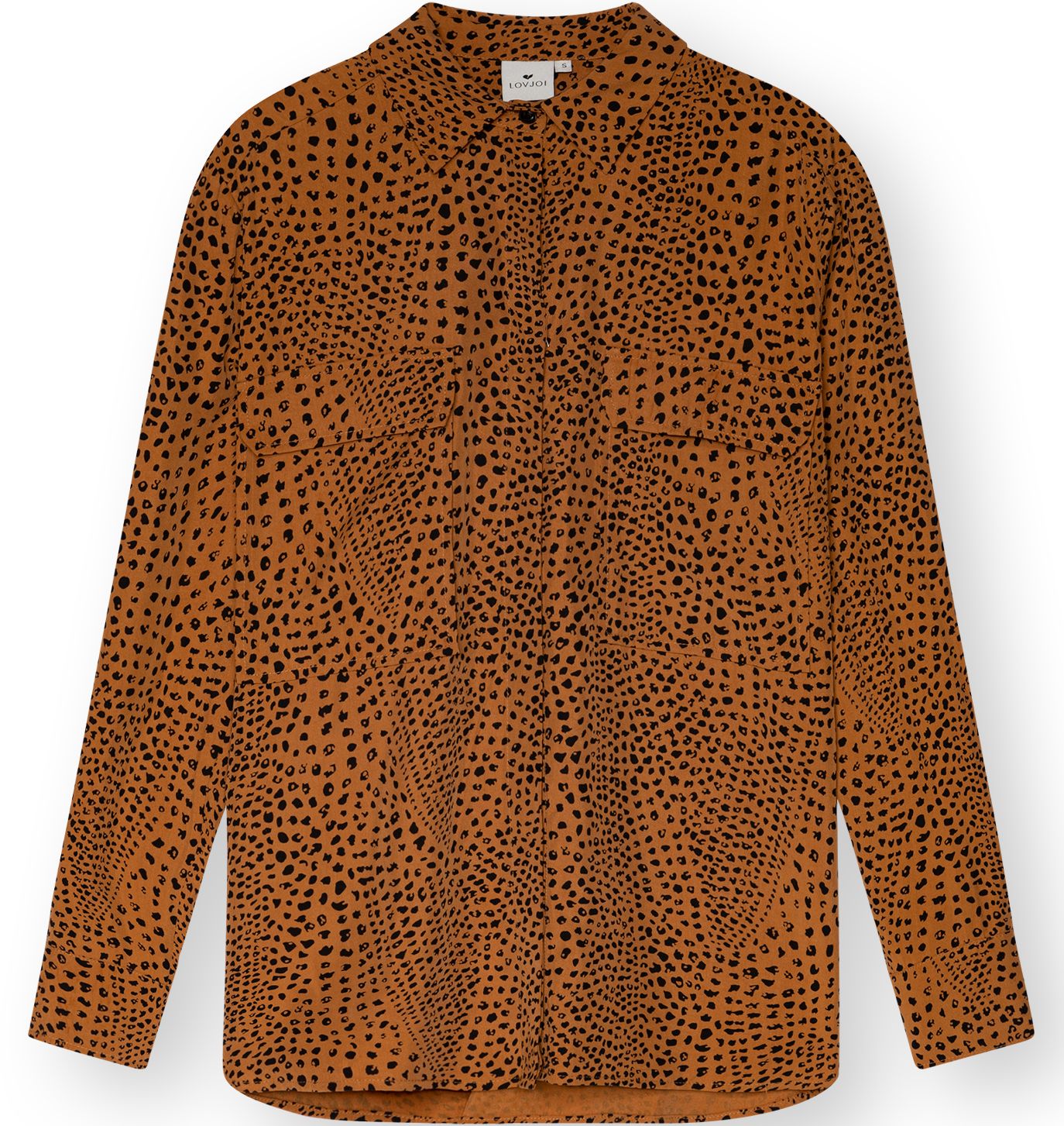Damen-Bluse FASALT Dark Cheetah