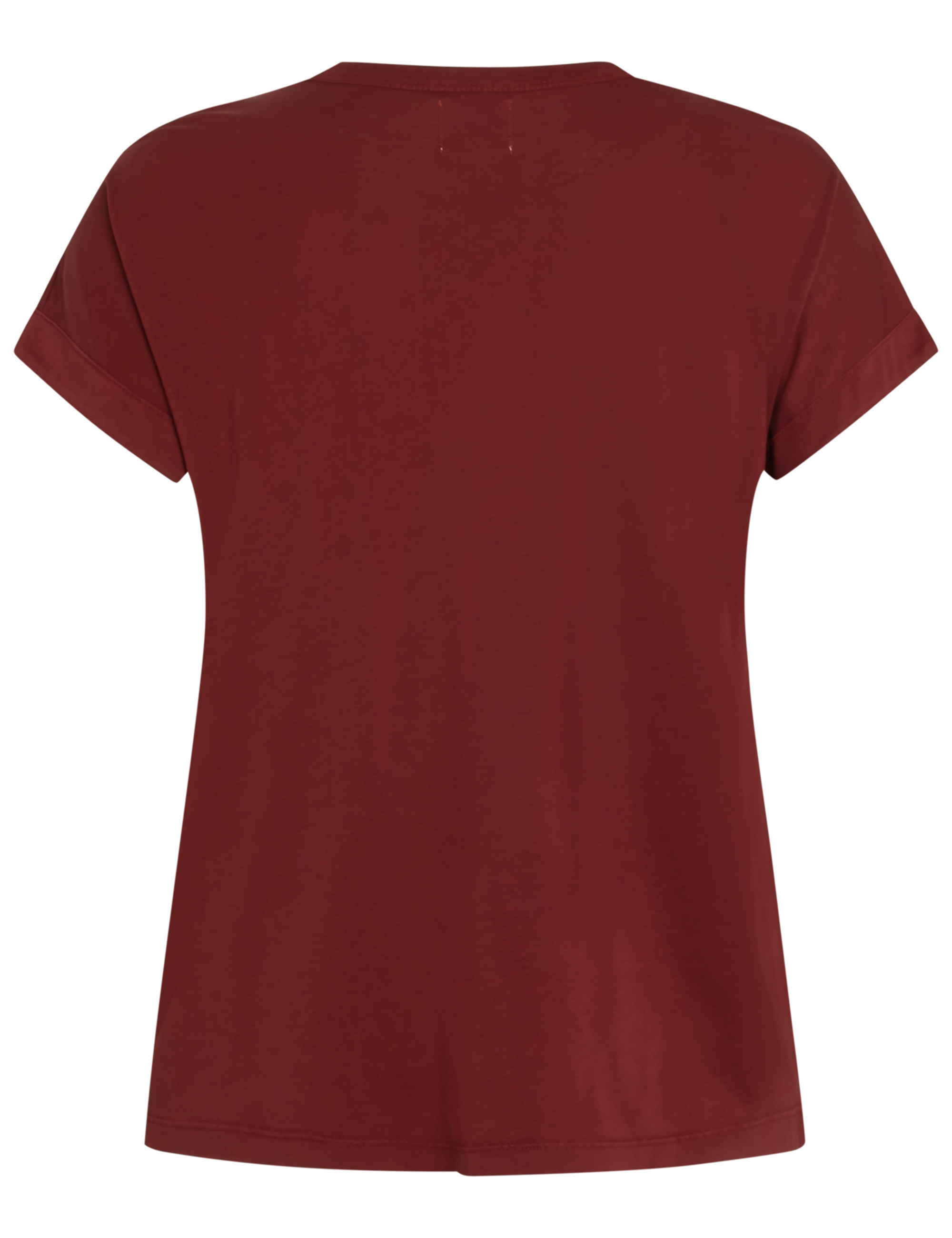 Basic T-Shirt Sigrid tee Clay red