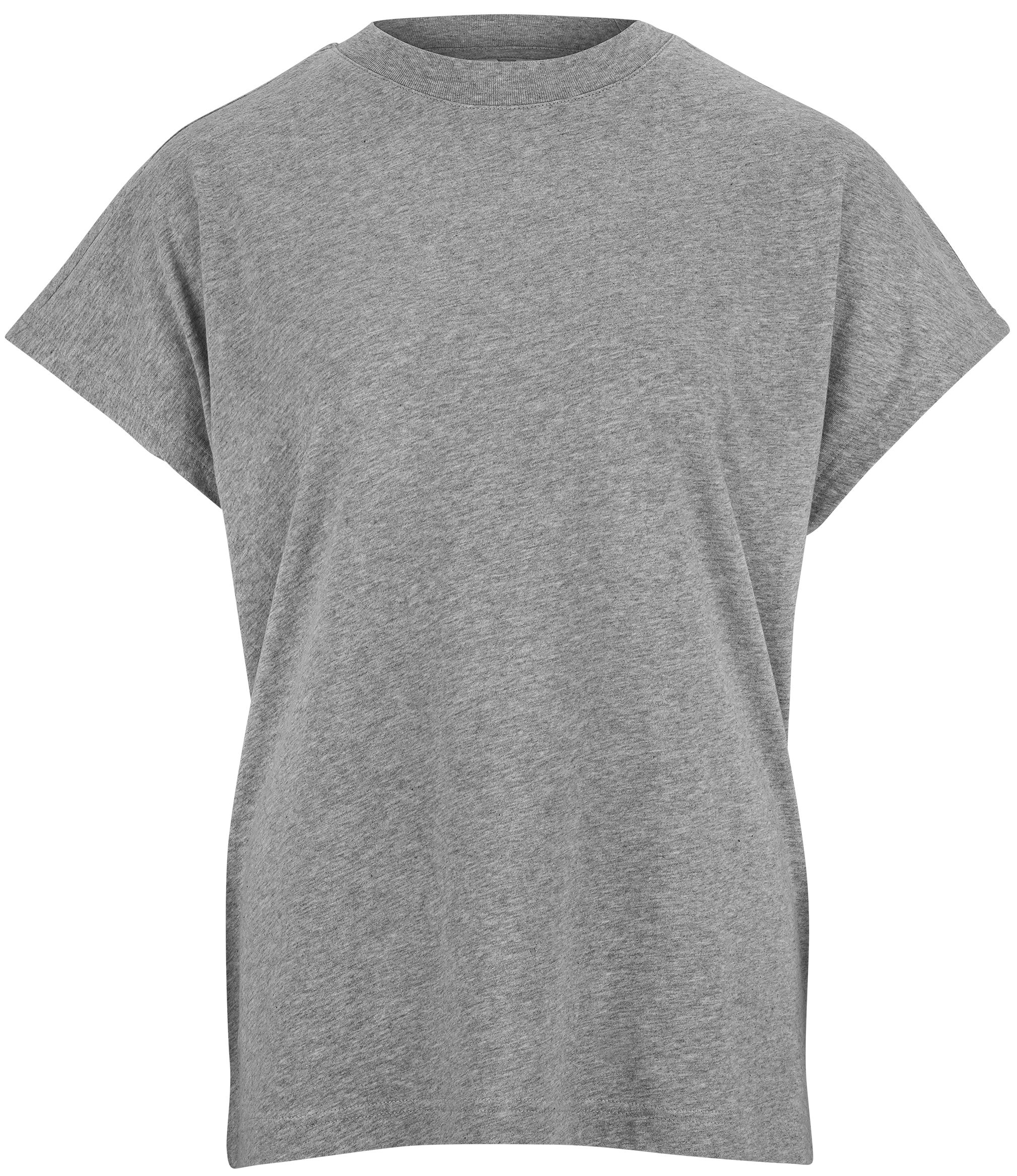 Basic T-Shirt MADHU grey melange