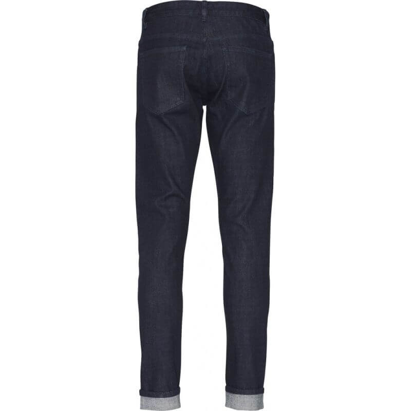 Tapered Herren-Jeans ASH blue rinse selvedge