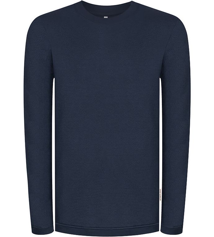 Schlichter Herren-Sweater Doublefab  Blue