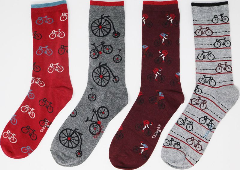Geschenk-Box Micah Bicycle mit Herren-Socken