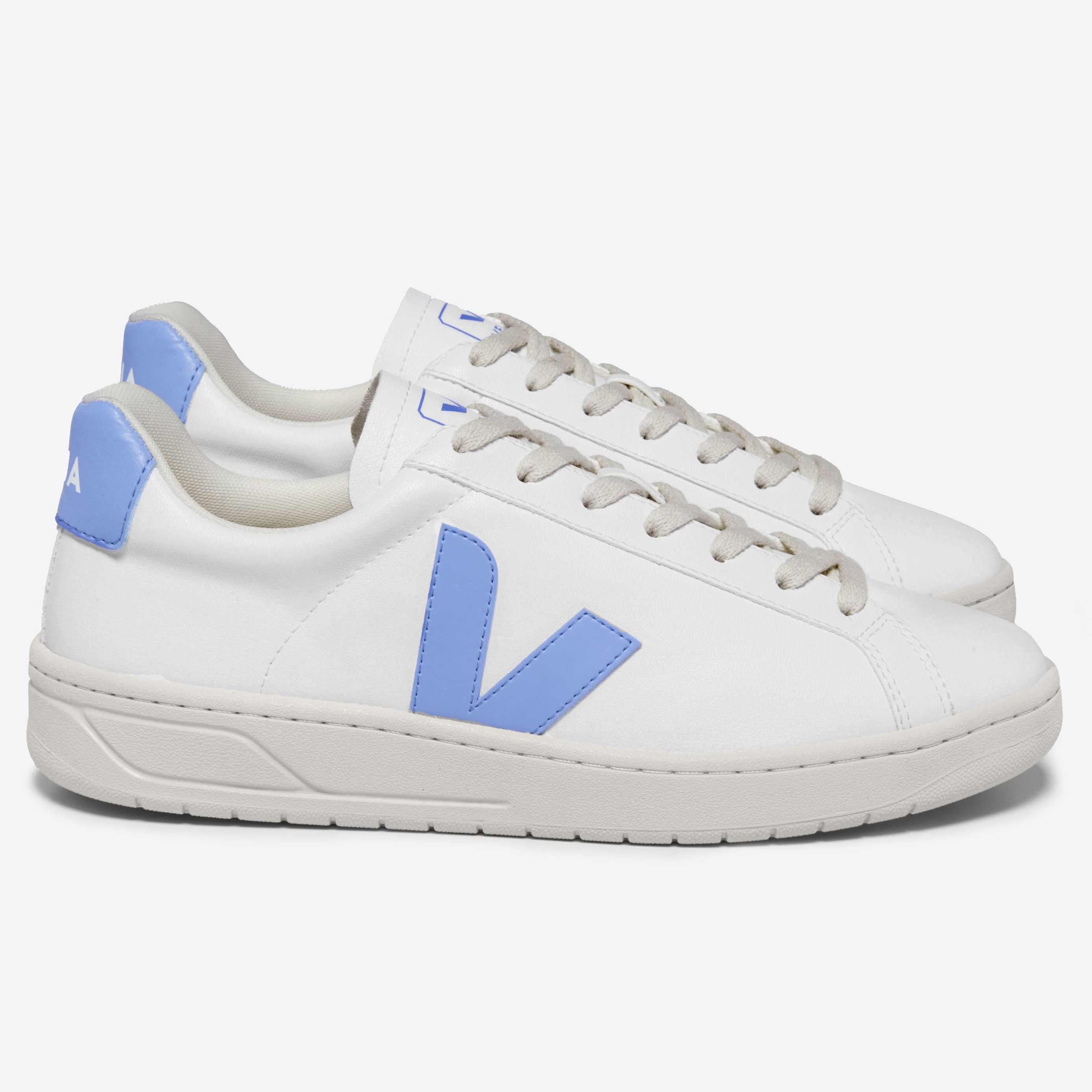 Vegane Damen-Sneaker Urca CWL White-Aqua