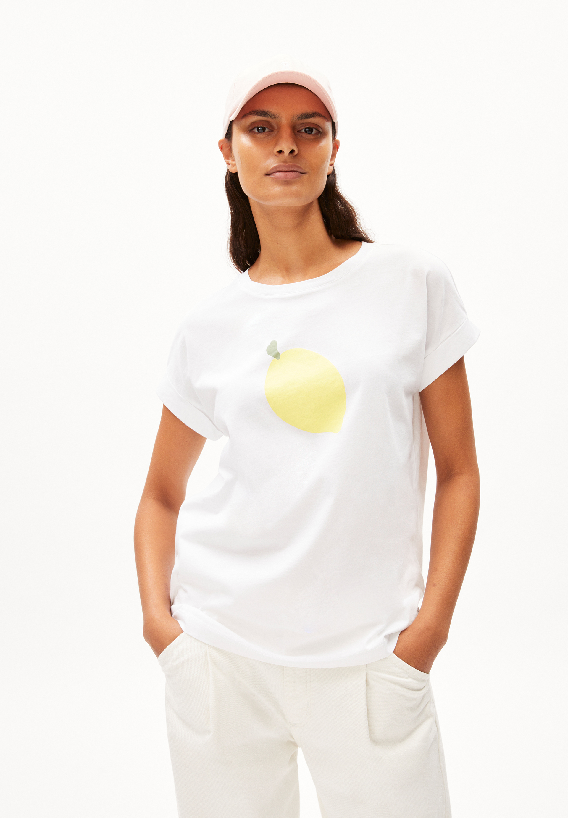 T-Shirt IDAARA FRUITS white