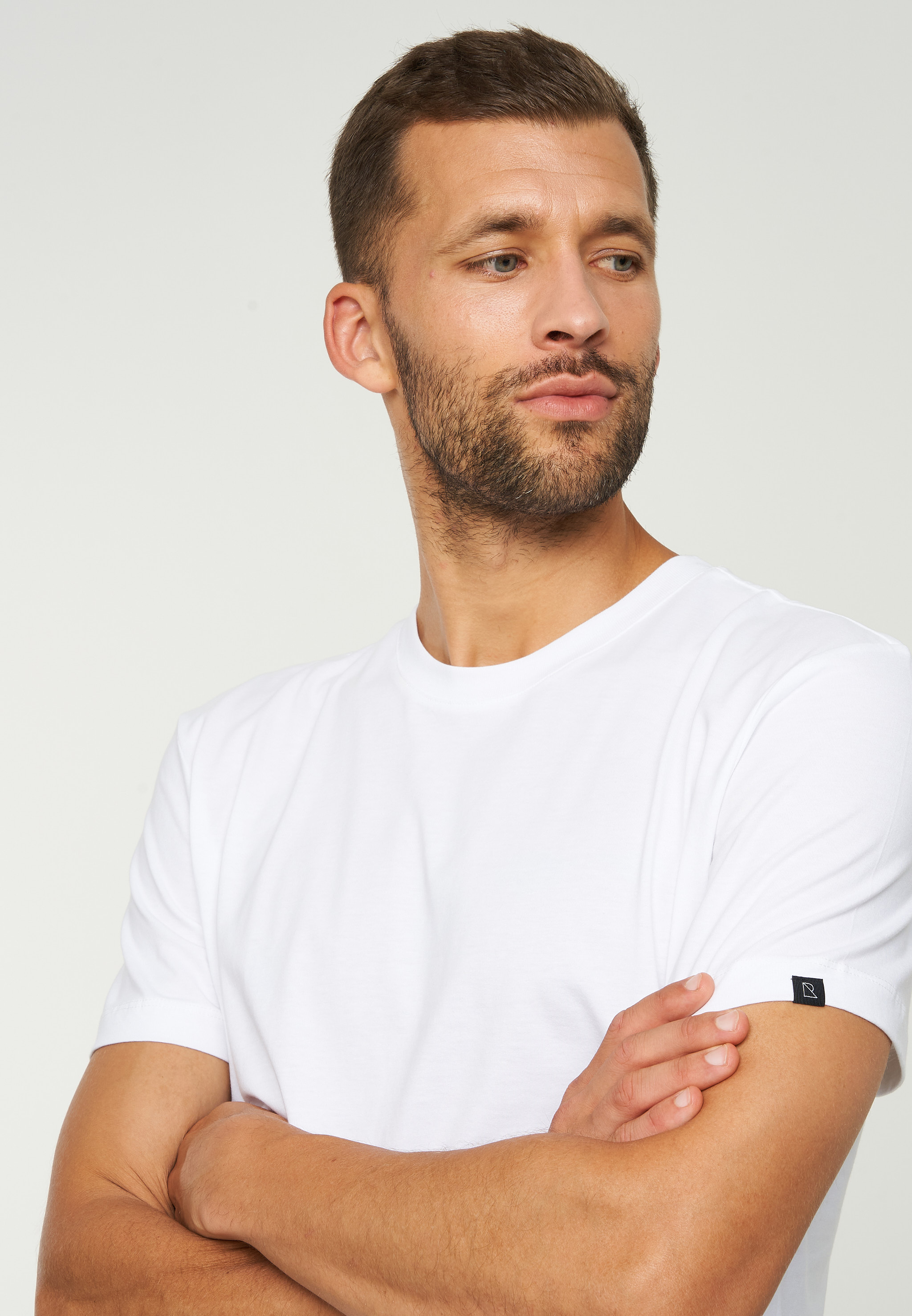 Basic Shirt AGAVE white