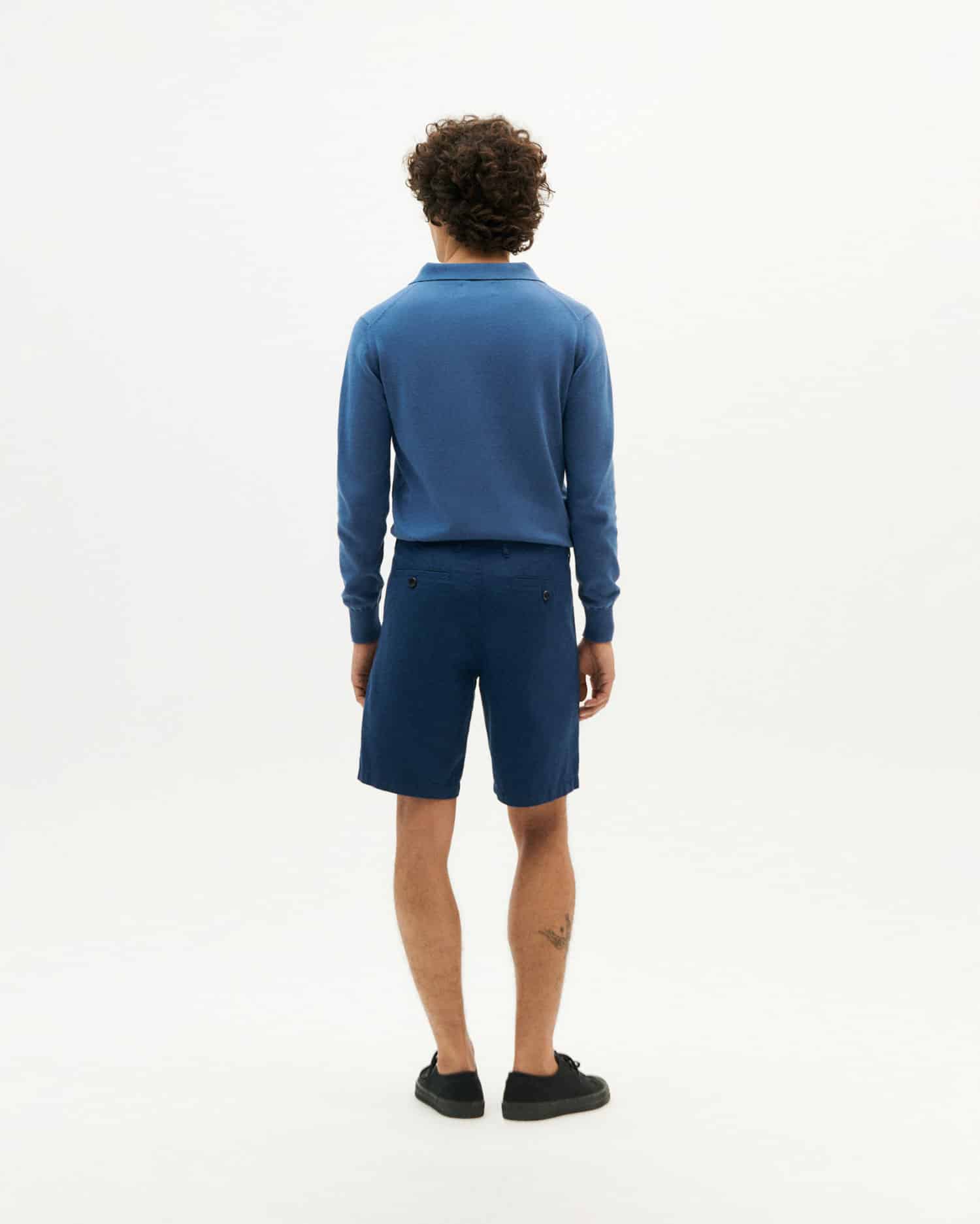 Bermuda-Shorts HEMP ALEX night blue
