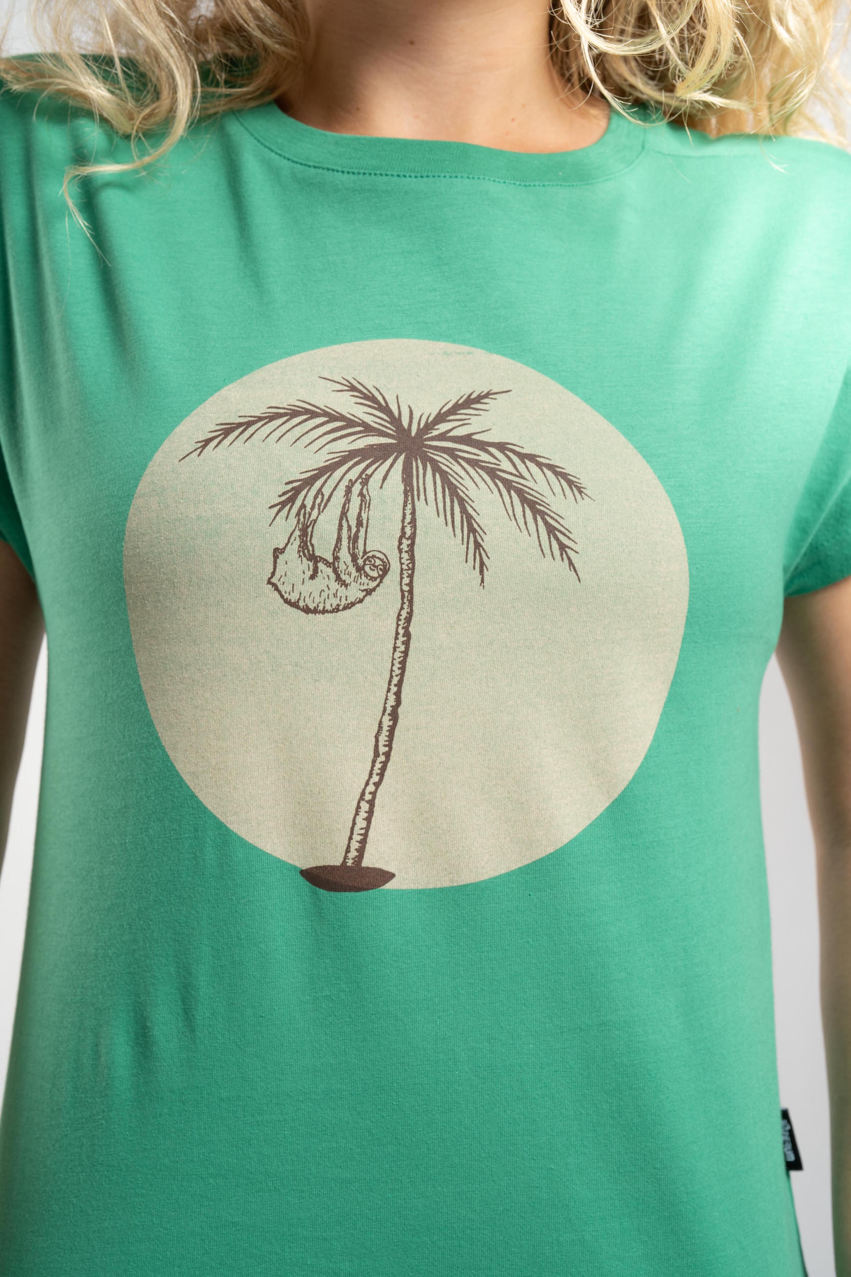 T-Shirt Ella Sloth grün