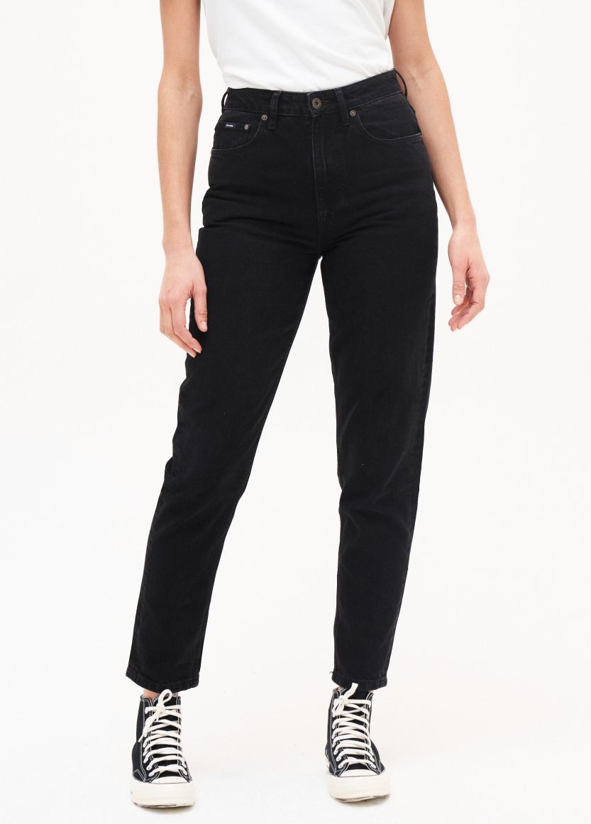 Jeans Nora - Loose Tapered - Vintage Black