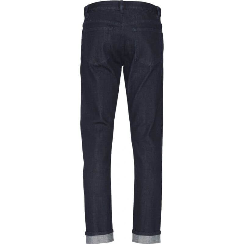 Straight Herren-Jeans OAK blue rinse selvedge