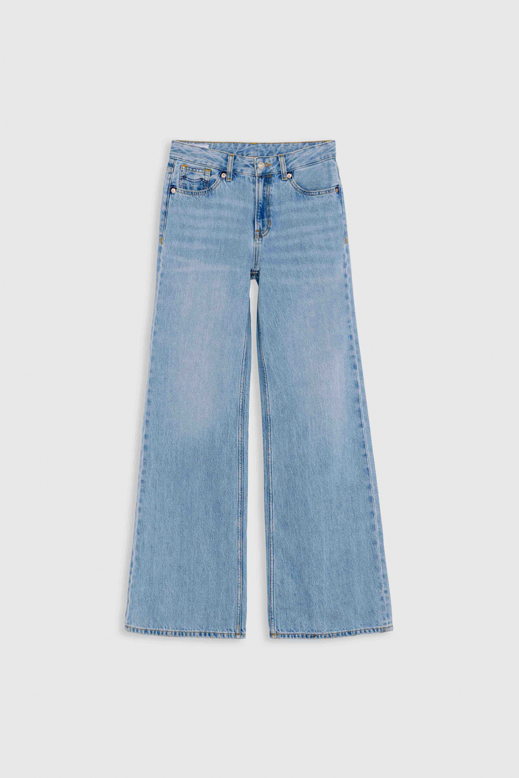 Jane - Mid rise Relaxed flare - Blue Reef Super Light Used