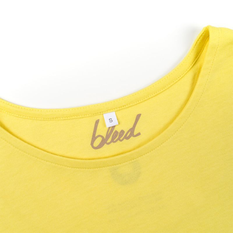 Gelbes Fernster Forestfibre T-Shirt