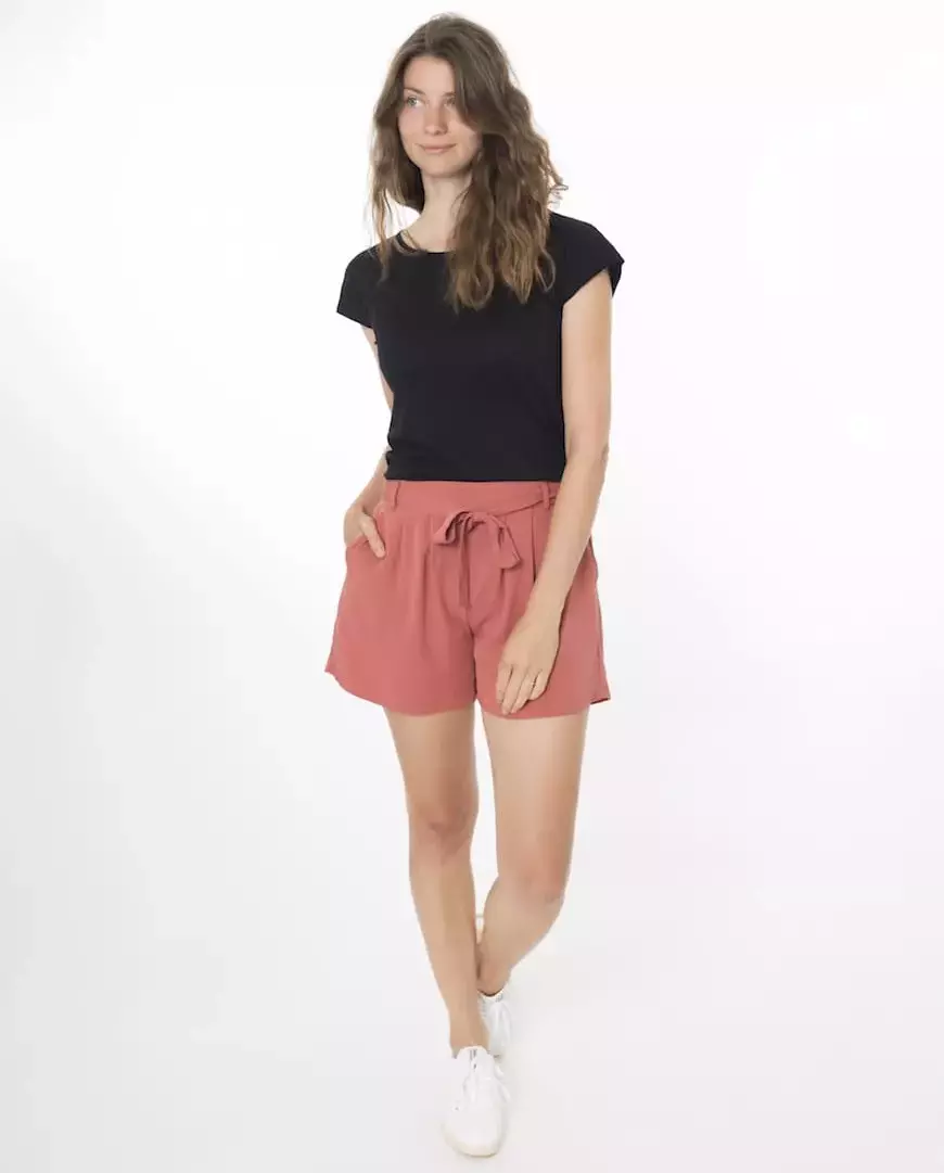Shorts Lilly EcoVero rost