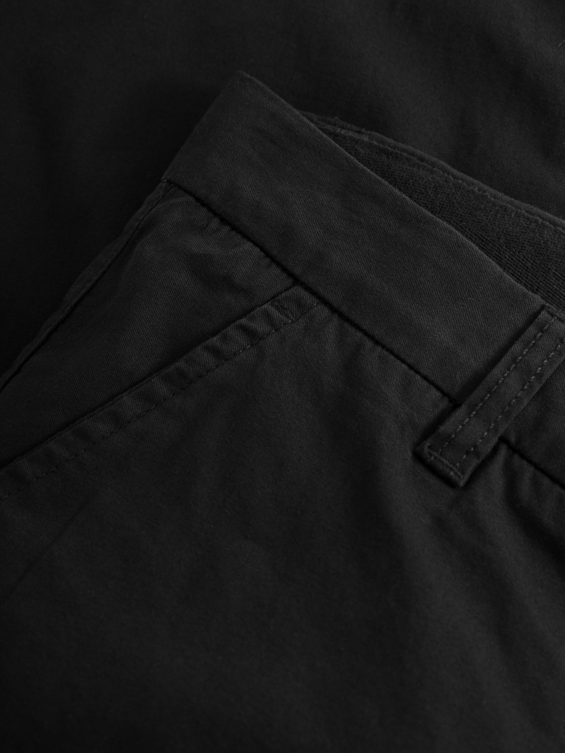 Poplin Chino-Hose Black Jet