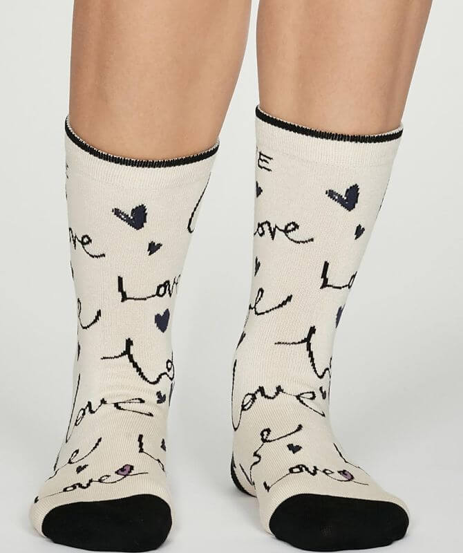 Geschenk-Box Amore Love mit Damen-Socken