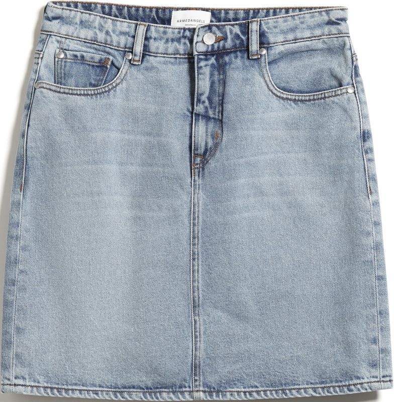 Modischer Jeans-Rock AAVA faded blue