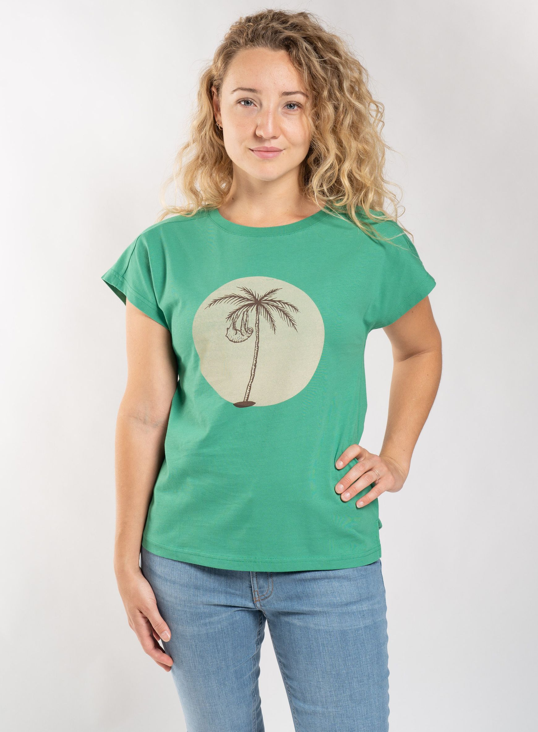 T-Shirt Ella Sloth grün