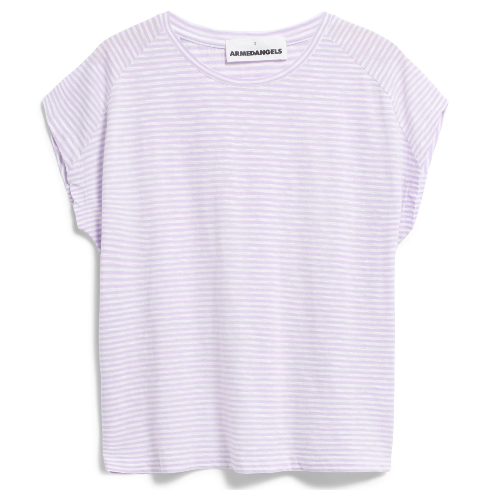 Gestreiftes Shirt ONELIAA LOVELY STRIPES lavender light-oatmilk