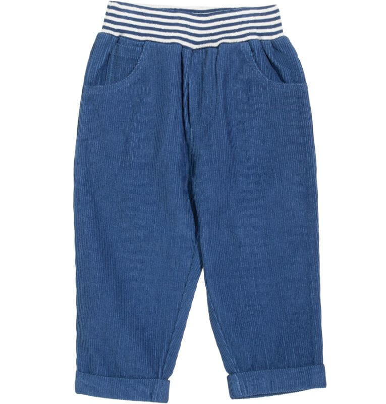 Dunkelblaue Cord-Hose für Jungs