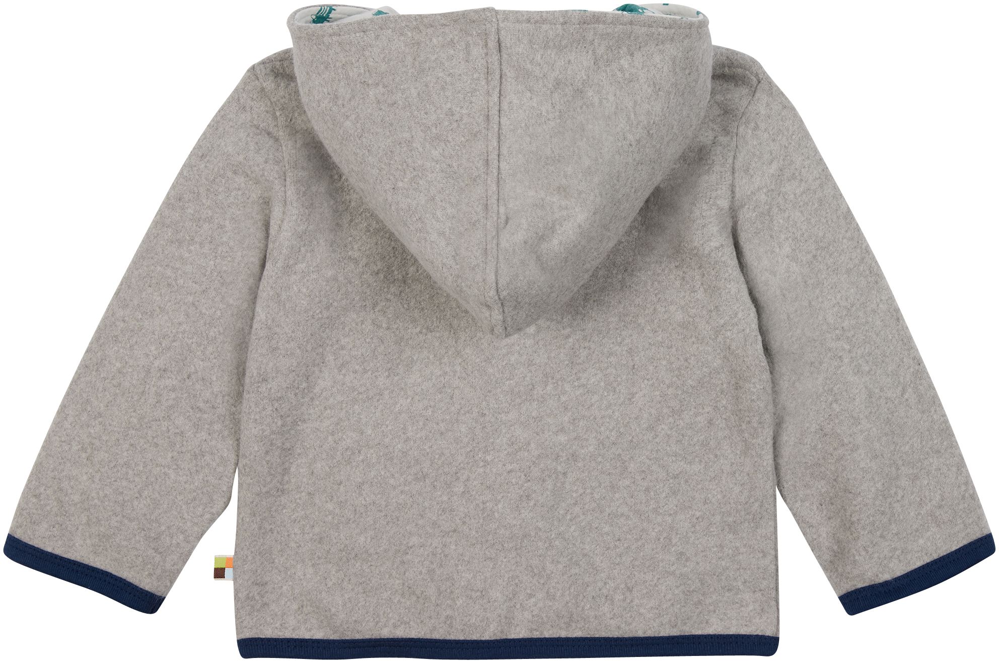 Fleece-Jacke für Kinder in Grau