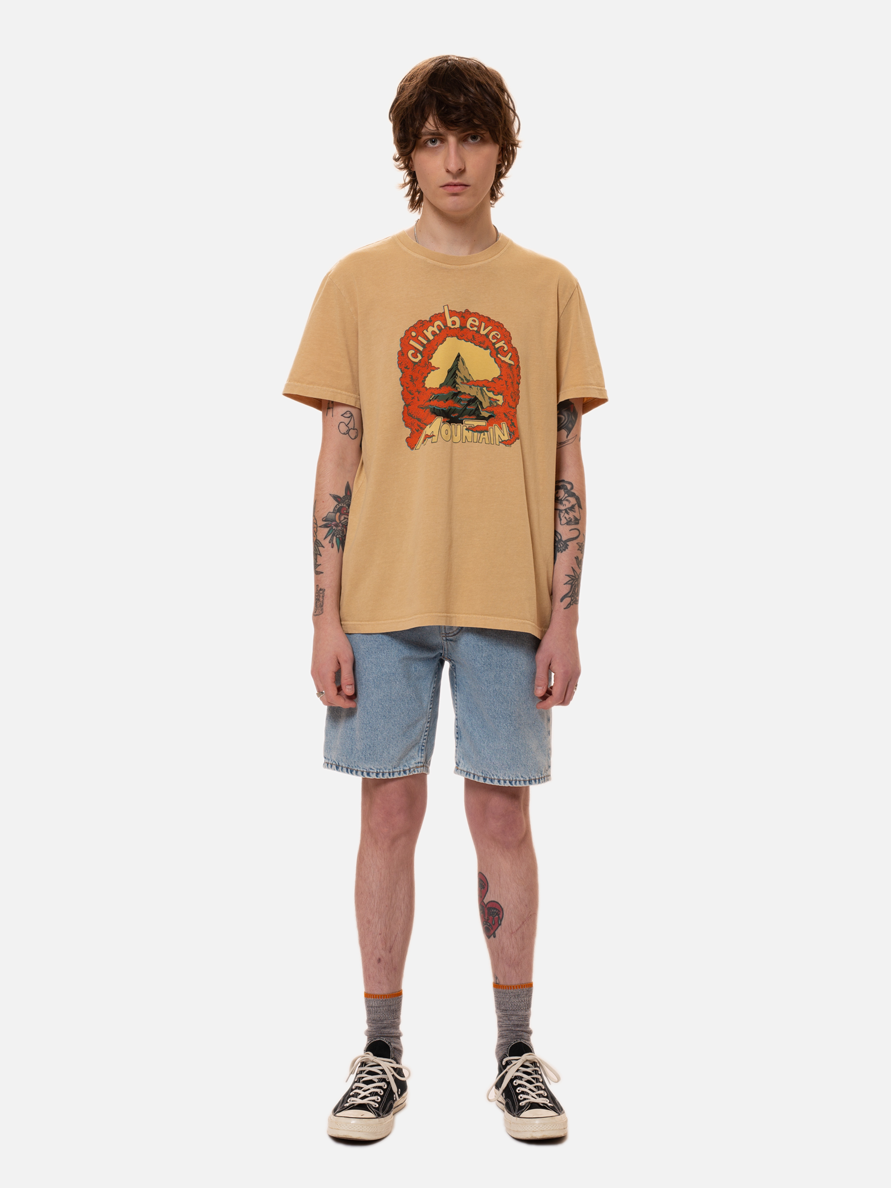 T-Shirt Roy - Every Mountain - Faded Sun