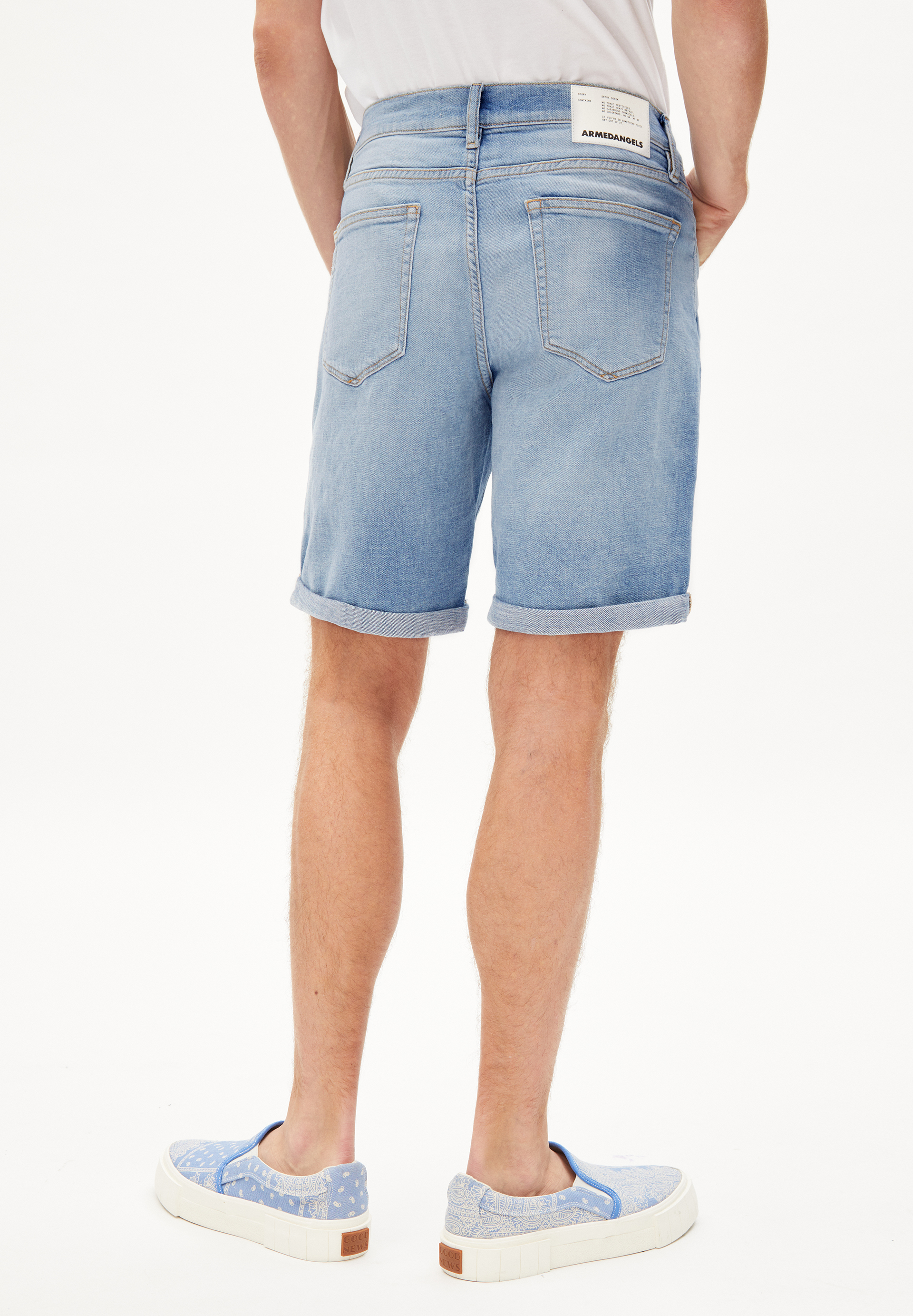 Jeans-Shorts NAAIL HEMP mineral blue