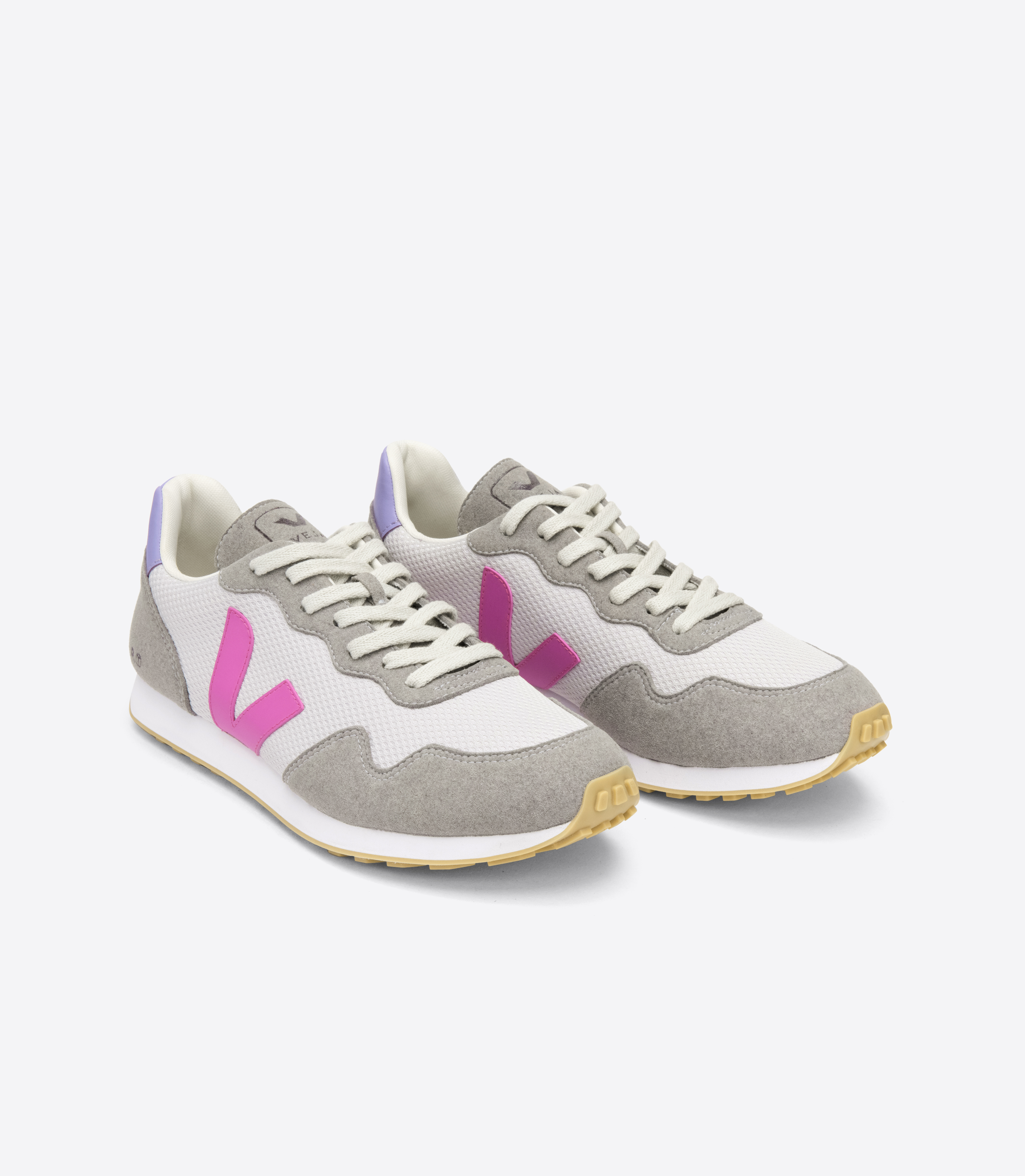 Vegane Damen-Sneaker SDU REC Alveomesh Light Grey/ Ultraviolet