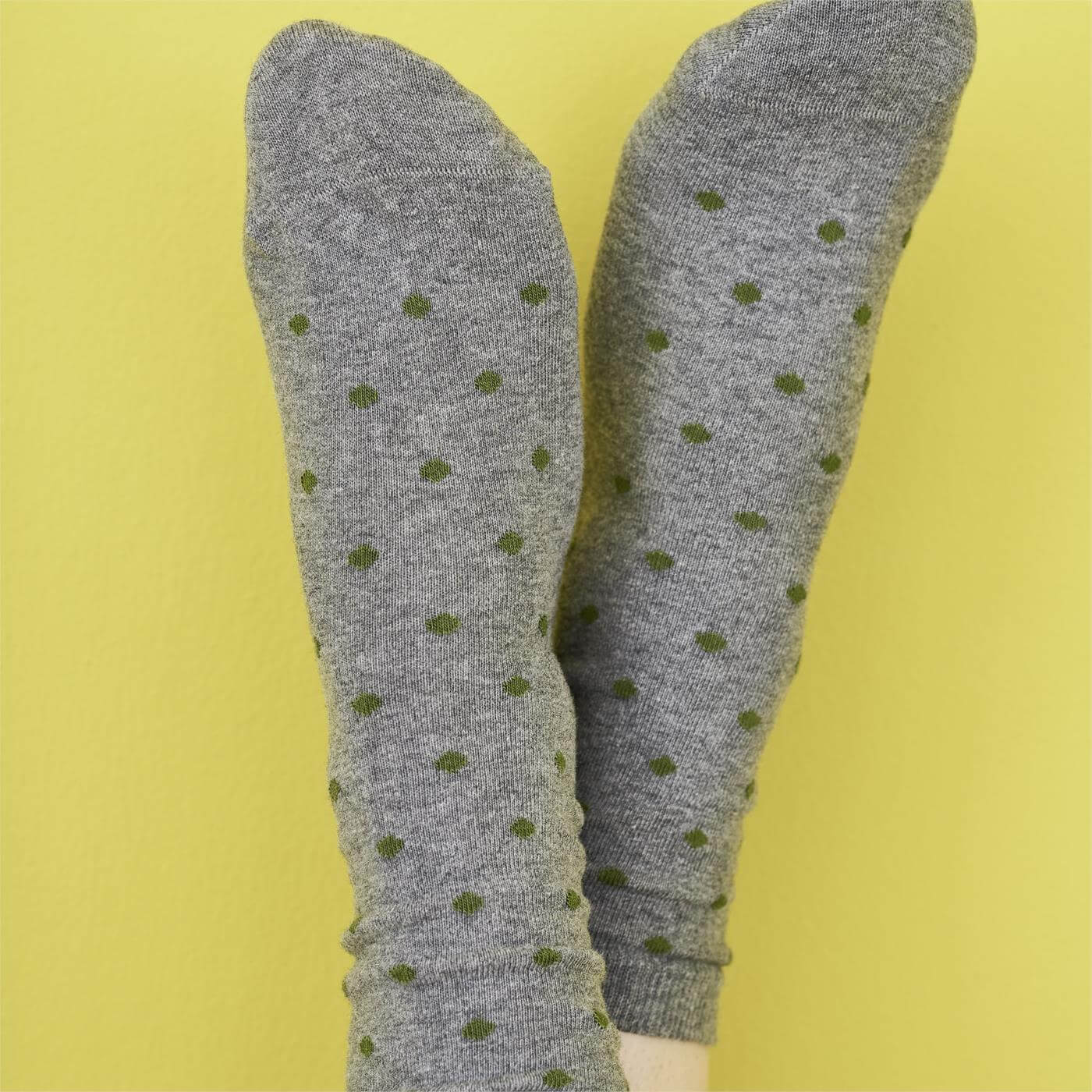 Damen-Socken BETTINA im 2er-Pack cypress dots