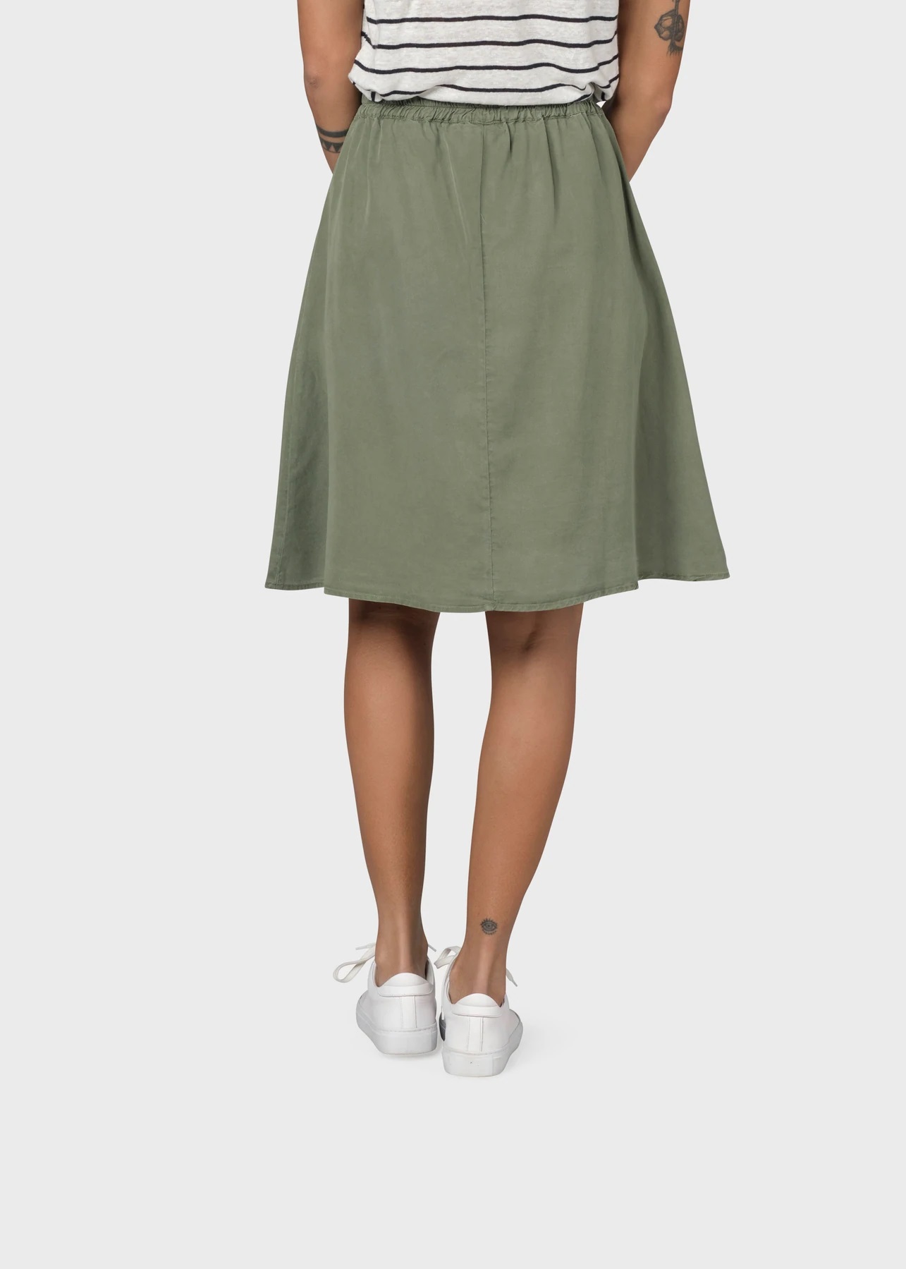 Knielanger Rock Ramona short skirt Pale green