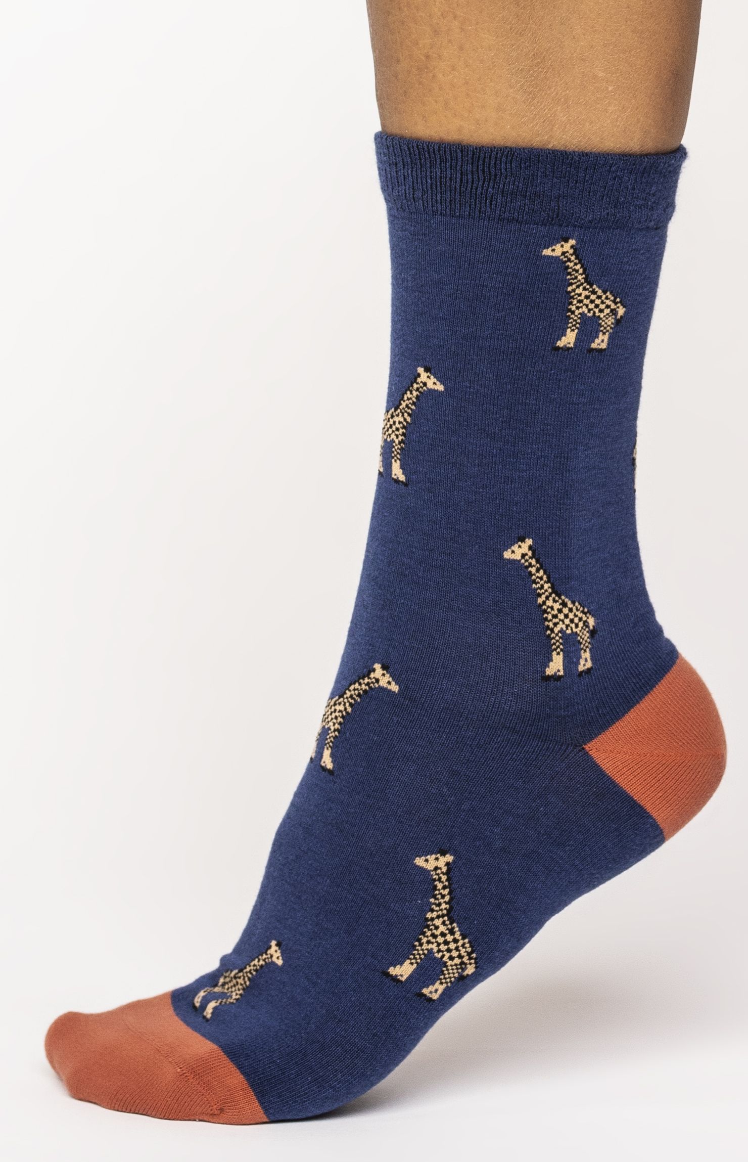 Damen-Socken Wild Animals Twilight Blue
