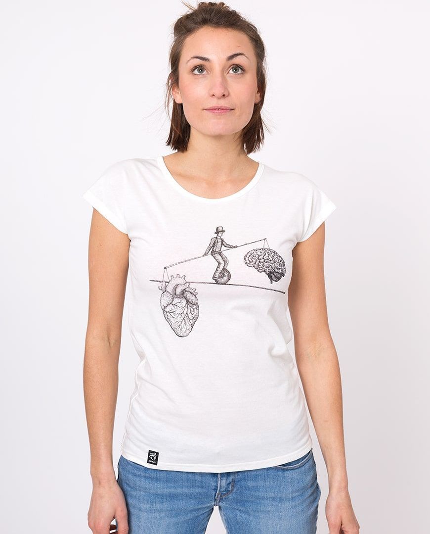 T-Shirt Lea Balance white
