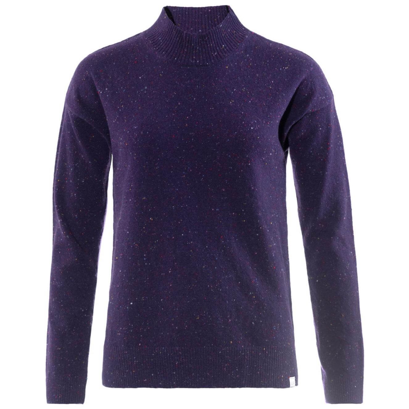 Woll-Pullover LAINA plum