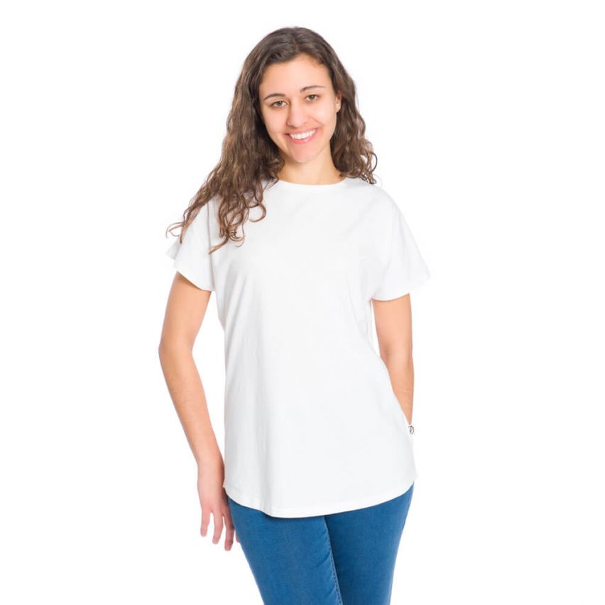 Basic Damen T-Shirt 365 in Weiß