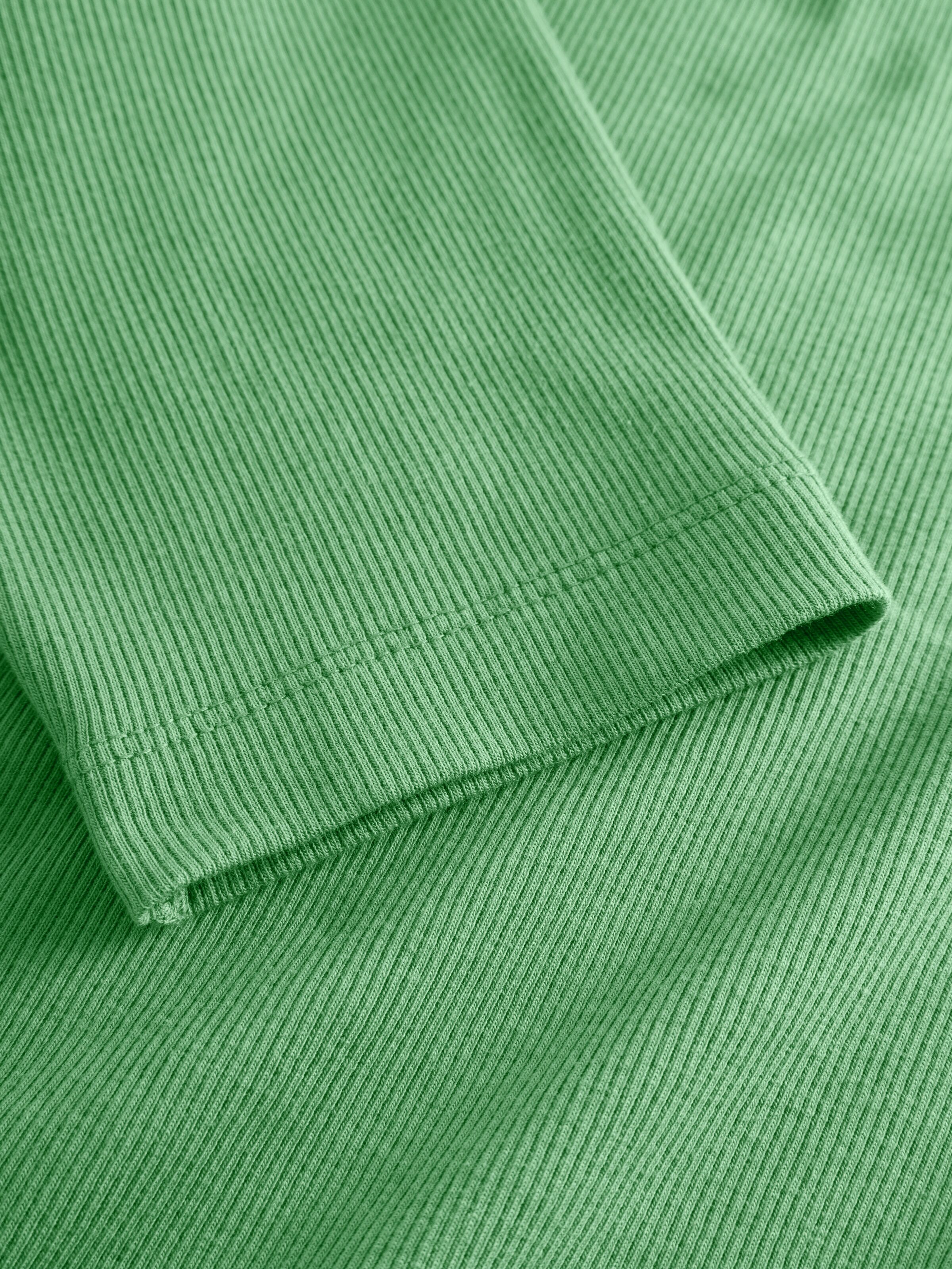 T-Shirt Rib Shale Green