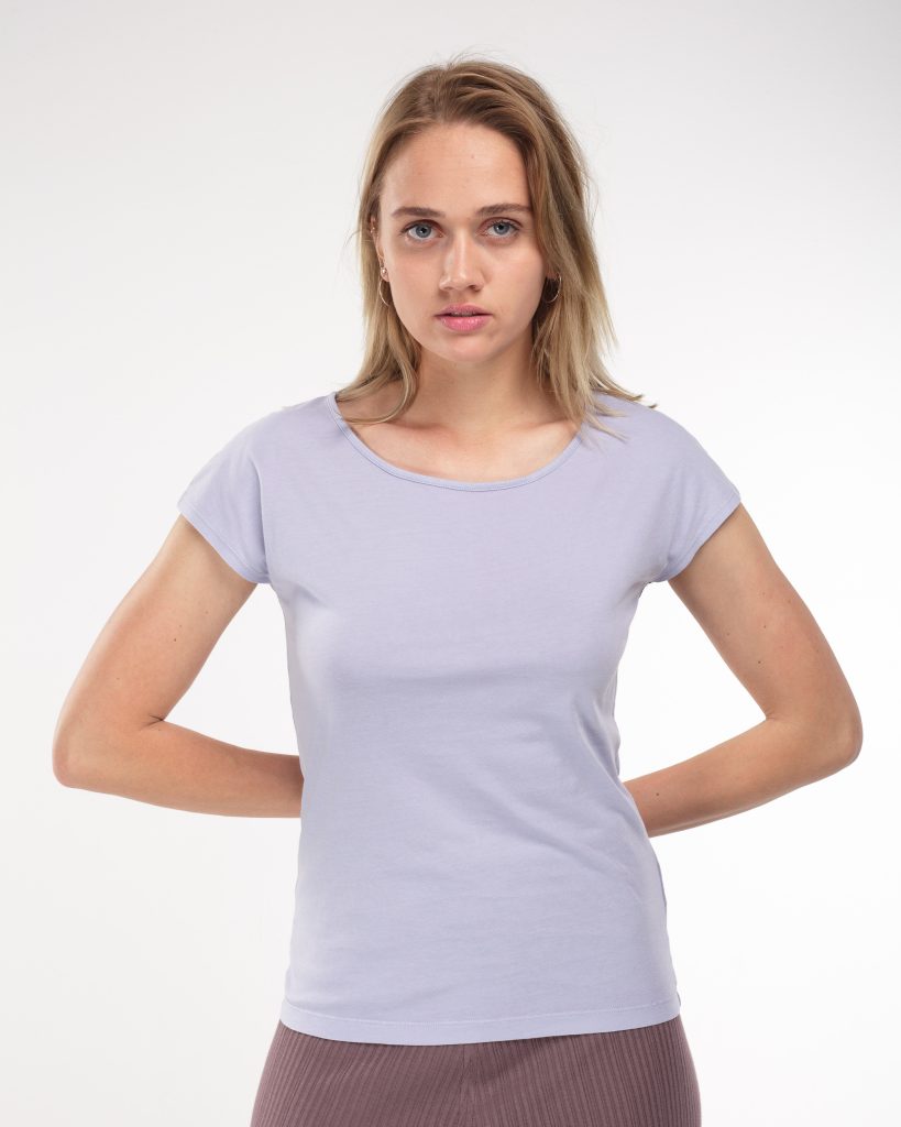 Basic T-Shirt Short Pure lavendel
