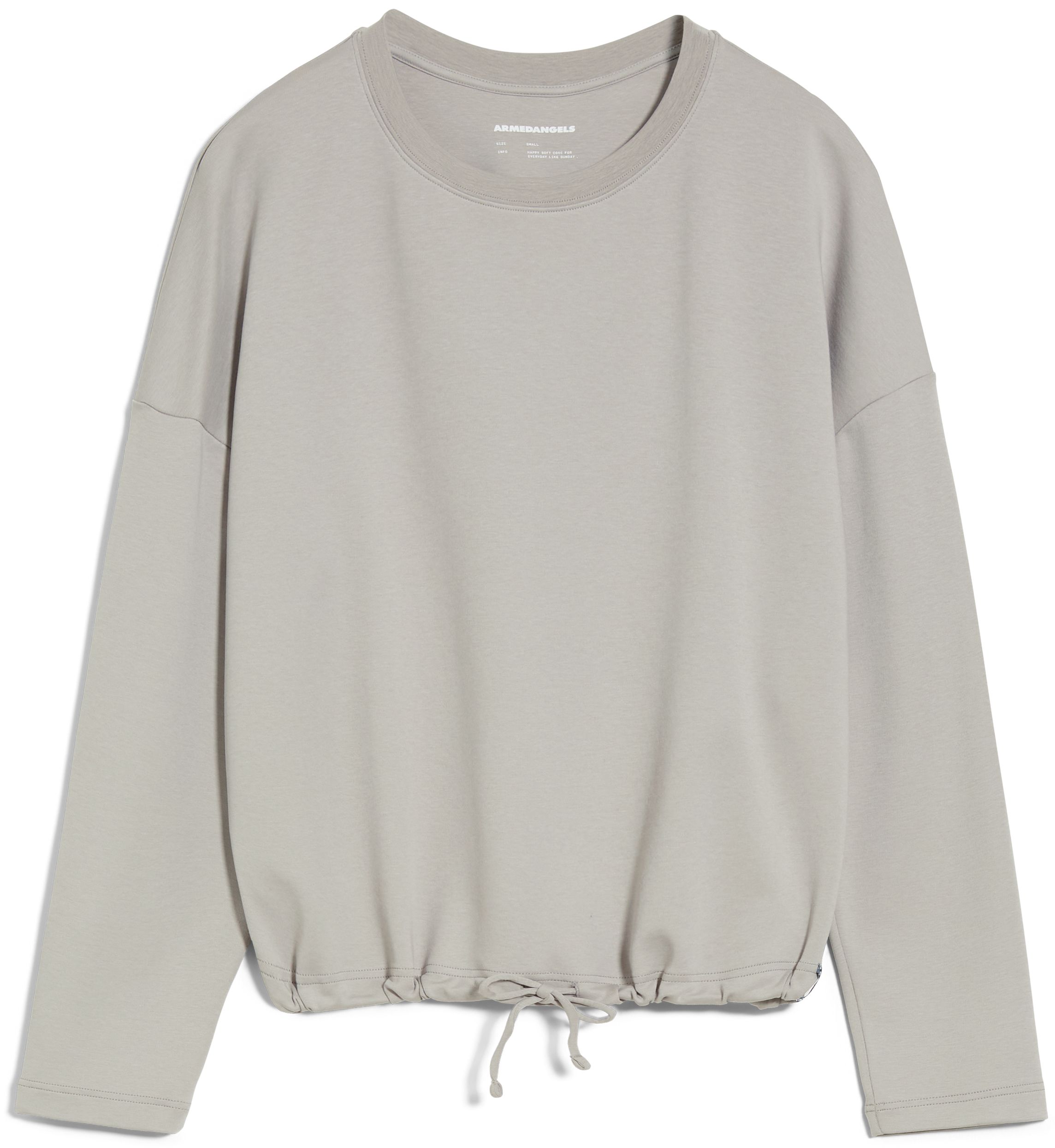 Jersey-Shirt MAAILAA ash grey